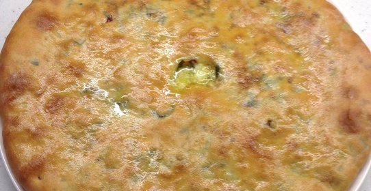 Осетинский пирог с картофелем и сыром (Картофджин)