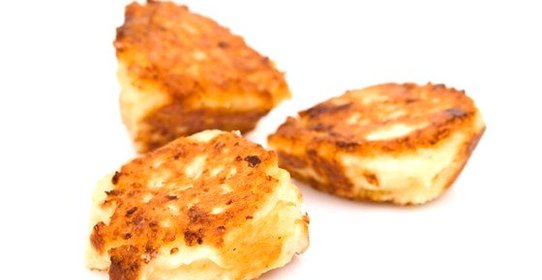 Сырники из творога с картофелем