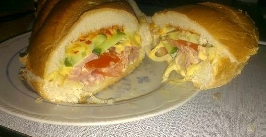 Мужской бутерброд