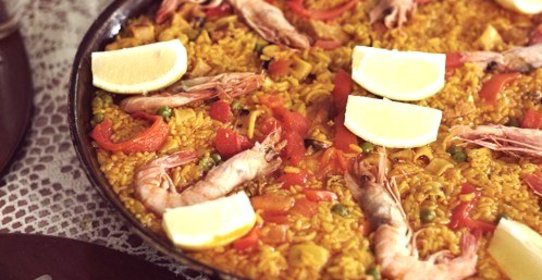 Паэлья с морепродуктами (Paella de Marisco)