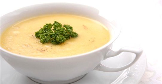 Сырный крем-суп со специями