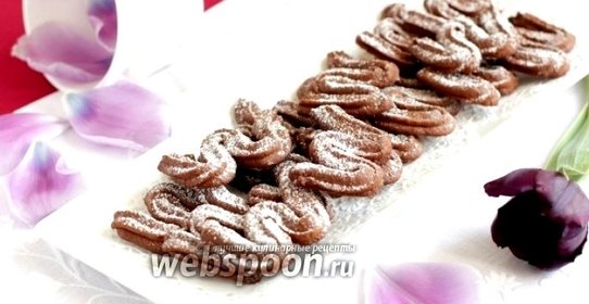 Шоколадное печенье «Сабле»