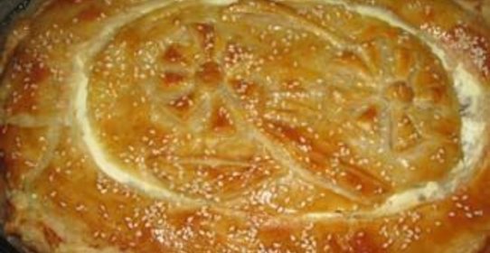Лимузенский пирог с картофелем и мясом