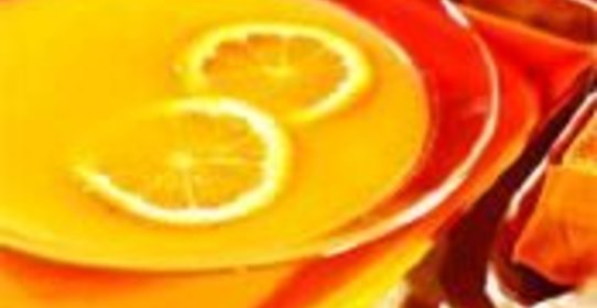 Апельсиновое консоме