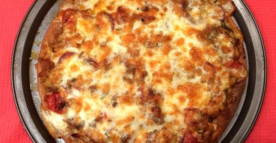 Безглютеновая пицца из киноа