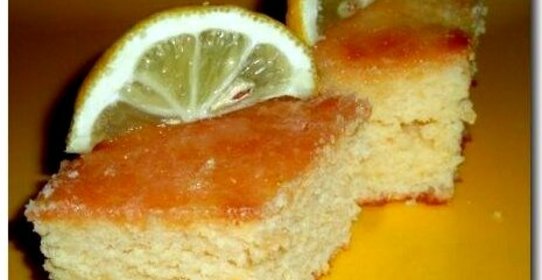 Лимонные пирожные