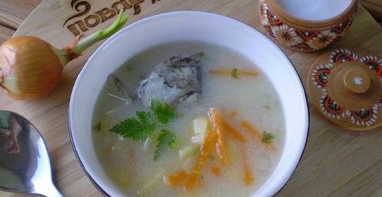 Суп из рыбных голов