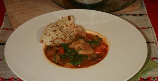 Густой рыбный суп-чаудер