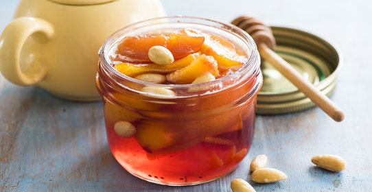 Варенье из персиков с мёдом