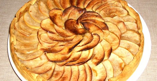 Яблочный пирог по‑французски