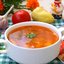 Суп из индейки с помидорами и болгарским перцем