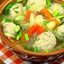 Куриный суп с молодой капустой « Летние грезы в зимний день»