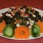 Салат из морской капусты с грецкими орехами