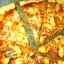 Пицца с копченым сыром и боттаргой
