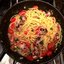 Спагетти с мини осьминогами