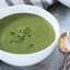Картофельный суп с шпинатом и зеленым луком