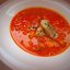 Пряный, обжигающий томатный суп с рыбой и перцем чили