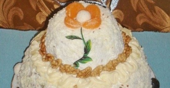Торт Снежный Рецепт С Фото