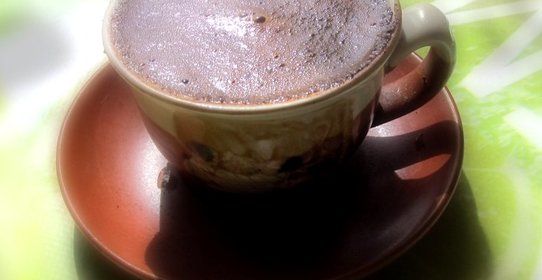 Утренний кофе в турке
