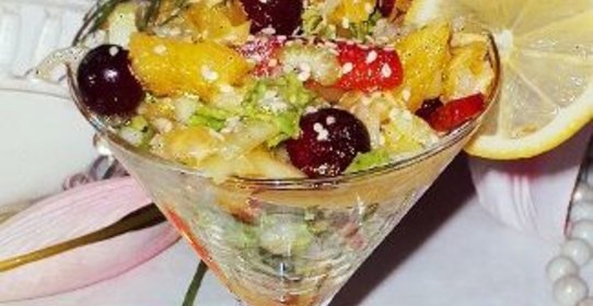 Салат-коктейль Услада Раджи