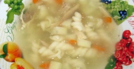 Куриный суп в скороварке-мультиварке