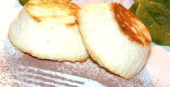 Творожно-кокосовые пирожные