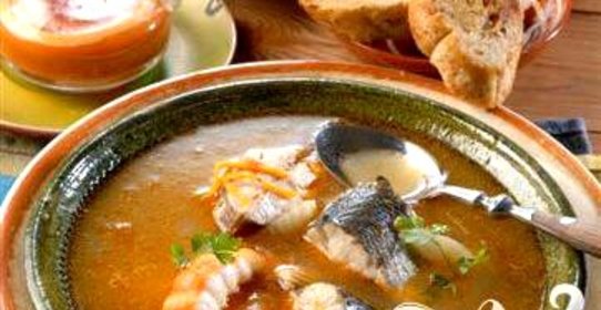 Рыбный суп по-марсельски