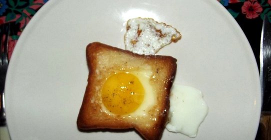 Тостовое яйцо
