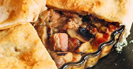 Английский пирог с кроликом