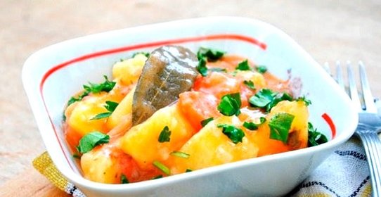 Рагу с картошкой