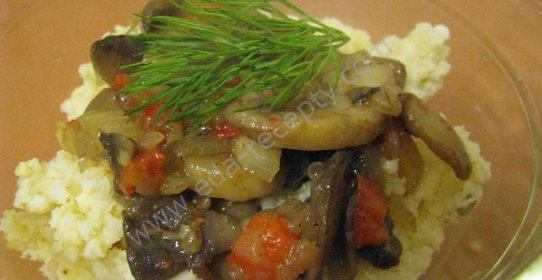 Постная пшенная каша