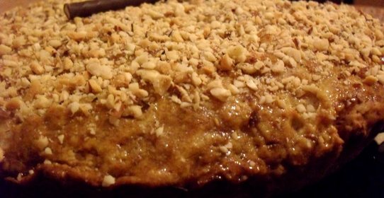 Яблочно-морковный пирог (без яиц)