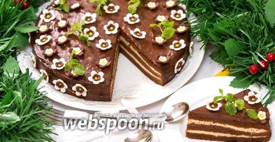 Шоколадно-кофейный торт «Капучино»