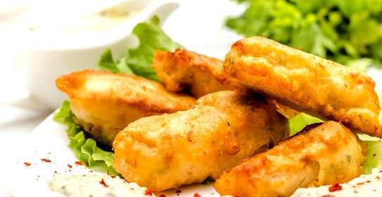 Кижуч в кляре