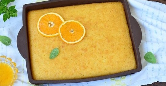 Пирог с апельсинами