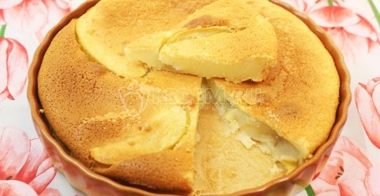 Вкусный пирог с яблоками