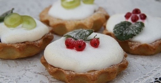 Песочные корзиночки