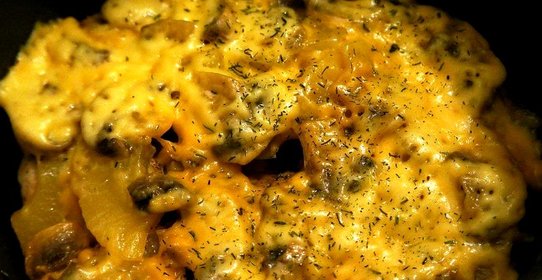 Курица с ананасами и грабами