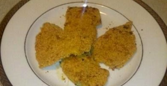 Куриная грудка в сухарях