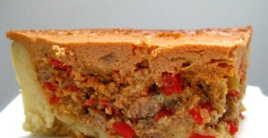 Пирог с мясом в мультиварке