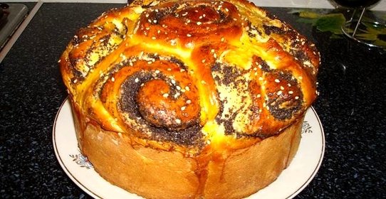 Пирог с маком