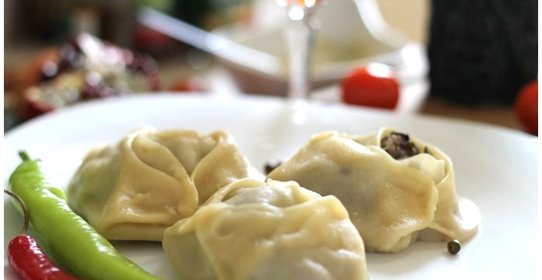 Манты на пару