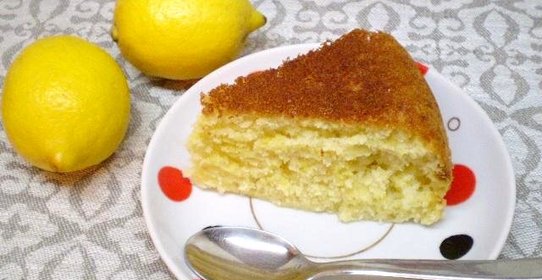 Пирог лимонный в мультиварке