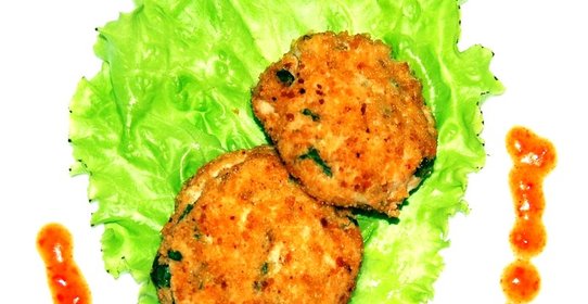 Котлеты из форели