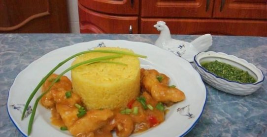 Оранжевый цыпленок