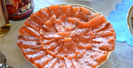 Балык из семги