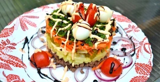 Салат Русский барин