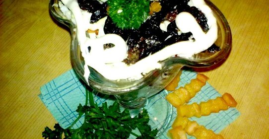 Салат-коктейль с курицей