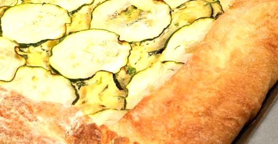 Генуэзский пирог с рикоттой и цукини