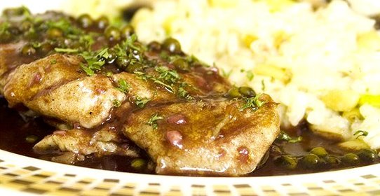 Курица с лаймом и кориандром